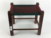 Woven stool bench