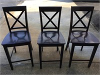 3 kitchen chairs