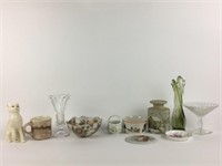 11 pieces collectible Glassware