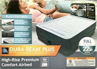 Intex Dura Beams Air Bed W/ Built In Pump