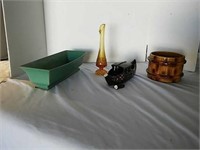 Assorted decorative containers