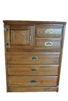 Young Henkel Oak Chest of Drawers