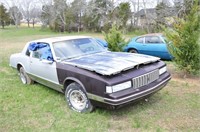 1987 CHEVY MONTE CARLO CL LUXURY SPORT, 80,822
