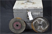 ROCKWELL BOX AND 2 BLADES