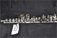 16PC ASST SOCKETS SNAP-ON AND CRAFTSMAN