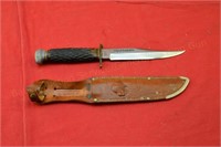 Ru-Ko Original Bowie Knife in Buffalo Brand Sheath