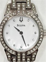 #35 Bulova Ladies Watch with Crystals