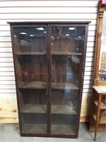 Display Cabinet  with Glass Doors and 4 shelves