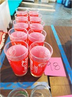 10 Coca Cola Glasses