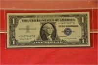 1957 $1 Silver Certificate Star Note - Nice