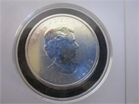 Coin - Queen Elizabeth $5.00 - 1 oz fine silver