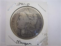 Coin - 1890-0 Morgan Silver Dollar