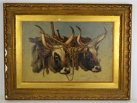 Charles Coleman(1807-1874) Framed Oil Painting