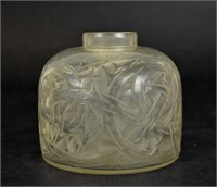 Lalique Art Glass Vase