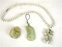 Three Chinese Jade Pieces
