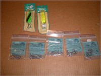 7-Assorted Lures & Weighted Hooks
