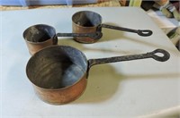 Antique measuring cups