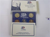 United States 1999 Mint Quarters Proof Set