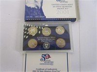 United States 2001 Mint Quarters Proof Set