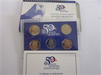 United States 2002 Mint Quarters Proof Set