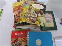 Lot of Vintage cookbooks