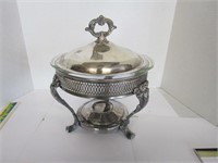 Silver plated chafting dish