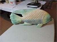 Decorative carved fish