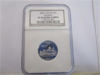Coin  - 2000-S Silver 25¢ Virginia   PF 69 Ultra