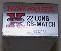 WINCHESTER .22 LONG AMMO