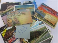 Lot of Vintae WV postcards & more