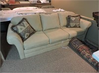Like new sofa bed with cushions