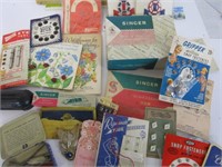 Sewing Items - Machine attachments, buttons,
