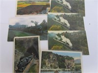 Railroad post cards of Virginia