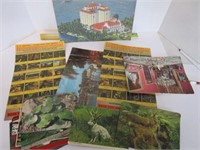 Vintage Large post cards