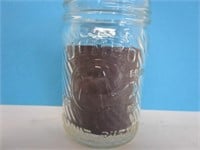 Vintage 7 oz Jumbo Peanut Butter Jar
