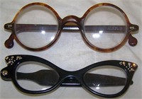 LOT OF TWO VINTAGE EYE GLASSES