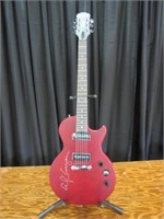 Alice Cooper Signed Epiphone Guitar-