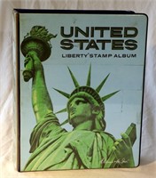 Harris United States Liberty Stamp Album w/Stamps