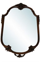 Pair French Mahogany Louix XV Mirrors