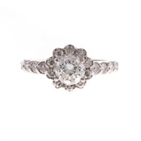 A Lady's 1.01 ct Diamond Ring with GIA