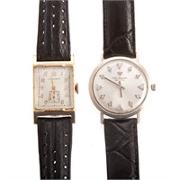 A Pair of Watches by J. Jurgenson & Longines