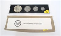 U.S. Liberty Series silver coin type set