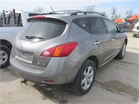 2009 NISSAN MURANO JN8AZ18W79W100801