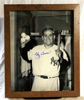 Yogi Berra Autographed Picture framed