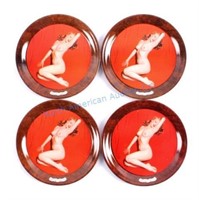 1950's Marilyn Monroe Nude Tip Tray Collection
