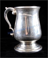 c.1816 Georgian English Sterling Silver Tankard