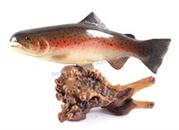 Bob Berry Carved Wooden Brown Trout