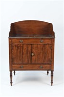 19TH C. DRY SINK CABINET
