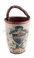 Early 1800's Antique Leather Fire Bucket