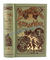 Sitting Bull and the Indian War Leather Bound Book